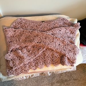 Free People Cropped Sweater